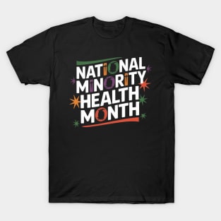 Womens National Minority Health Month T-Shirt